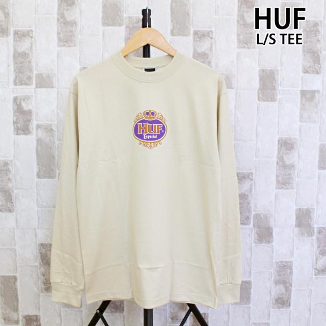 送料無料 HUF ハフ スペシャル ロングスリーブTシャツ ESPECIAL L/S TEE クルーネック ロゴ プリント コットン ロンT カットソー トップス 長袖Tシャツ メンズ ストリート スケボー ブランド TS02286 ゆうパケの通販は 5,808円