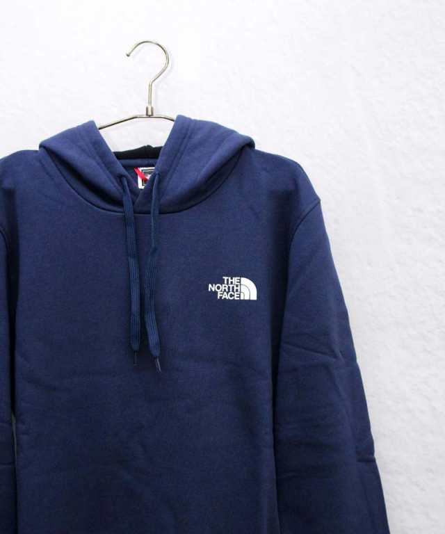 THE NORTH FACE ノースフェイス 胸ロゴプリント パーカー ブラック (メンズ M)   O2493