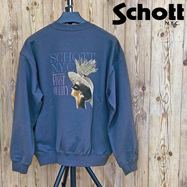 送料無料 Schott ショット FINEST QUALITY CREW SWEAT ファイネスト クオリティ クルースウェット トップス メンズ ブランドの通販は 10,582円