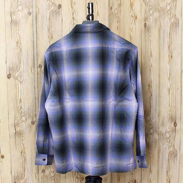送料無料 Schott ショット OMBRE CHECK SHIRT 782-6120001 オンブレチェックシャツ 長袖 トップス メンズ ブランド ネコポス_7