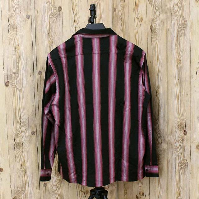 送料無料 Schott ショット STRIPE SHIRT 782-6120002 ストライプシャツ 長袖 トップス メンズ ブランド ネコポス_3