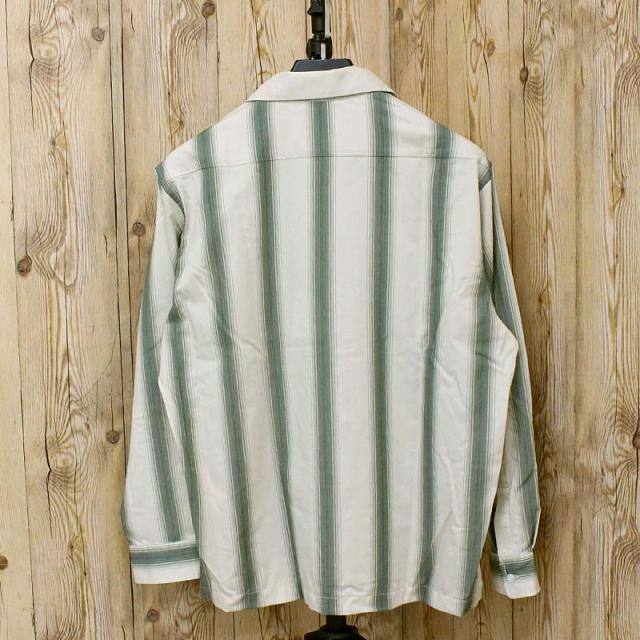 送料無料 Schott ショット STRIPE SHIRT 782-6120002 ストライプシャツ 長袖 トップス メンズ ブランド ネコポス_7