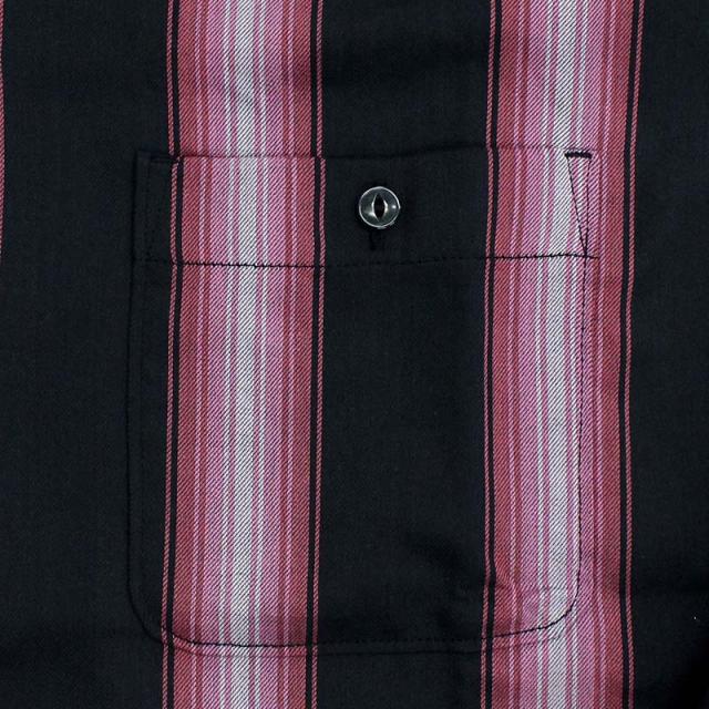 送料無料 Schott ショット STRIPE SHIRT 782-6120002 ストライプシャツ 長袖 トップス メンズ ブランド ネコポス_11