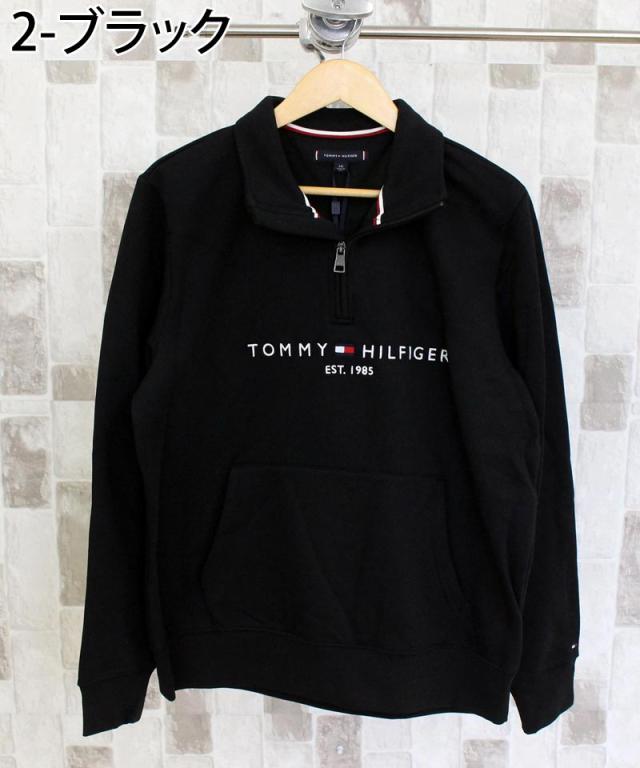 送料無料 TOMMY HILFIGER トミー ヒルフィガー トミーロゴモックネック フリースハーフジップ TOMMY LOGO MOCKNECK_13