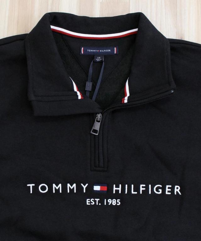送料無料 TOMMY HILFIGER トミー ヒルフィガー トミーロゴモックネック フリースハーフジップ TOMMY LOGO MOCKNECK_15