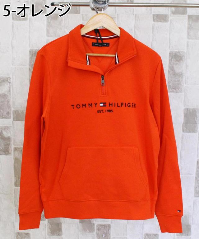送料無料 TOMMY HILFIGER トミー ヒルフィガー トミーロゴモックネック フリースハーフジップ TOMMY LOGO MOCKNECK_16