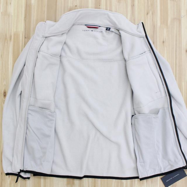 貨物輸送無料 TOMMY HILFIGER トミー ヒルフィガー フリーススタンドカラージャケット FLEECE STAND COLLAR JACKET 長袖 ジップアップ 152AF777 ロゴタイプ メンズ ブランド名