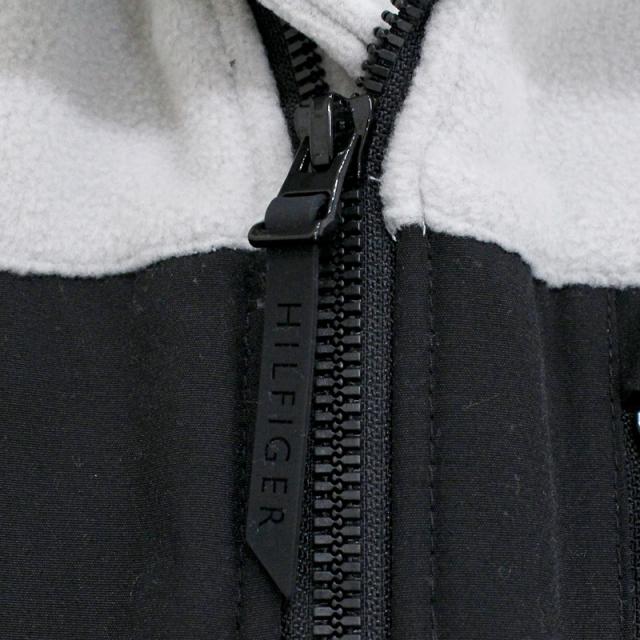 貨物輸送無料 TOMMY HILFIGER トミー ヒルフィガー フリーススタンドカラージャケット FLEECE STAND COLLAR JACKET 長袖 ジップアップ 152AF777 ロゴタイプ メンズ ブランド名