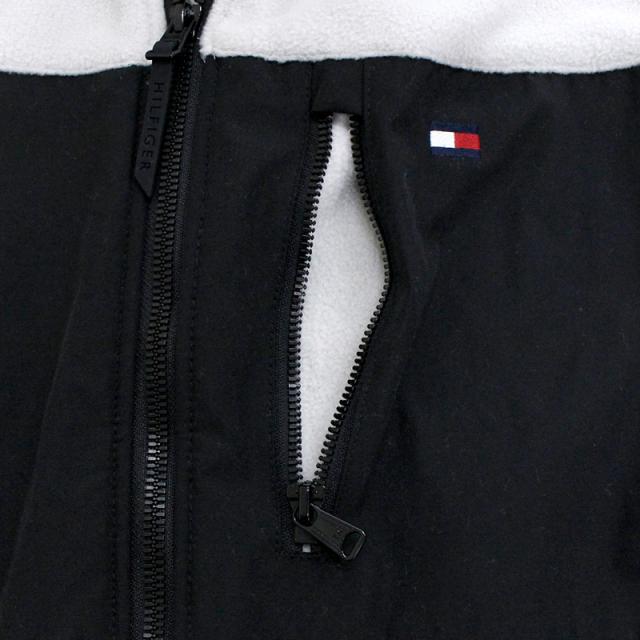 貨物輸送無料 TOMMY HILFIGER トミー ヒルフィガー フリーススタンドカラージャケット FLEECE STAND COLLAR JACKET 長袖 ジップアップ 152AF777 ロゴタイプ メンズ ブランド名