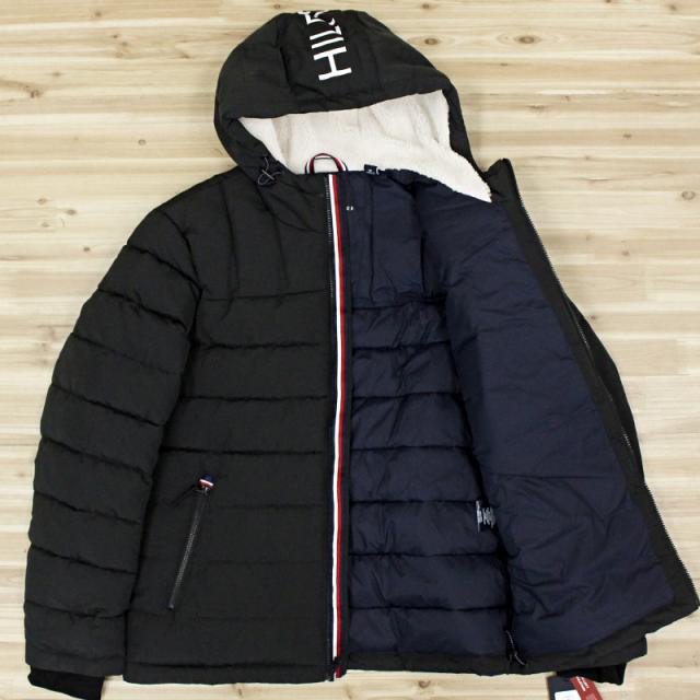 送料無料 TOMMY HILFIGER トミー ヒルフィガー シェルパフード 