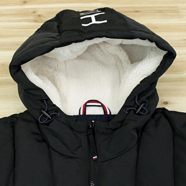 送料無料 TOMMY HILFIGER トミー ヒルフィガー シェルパフード 