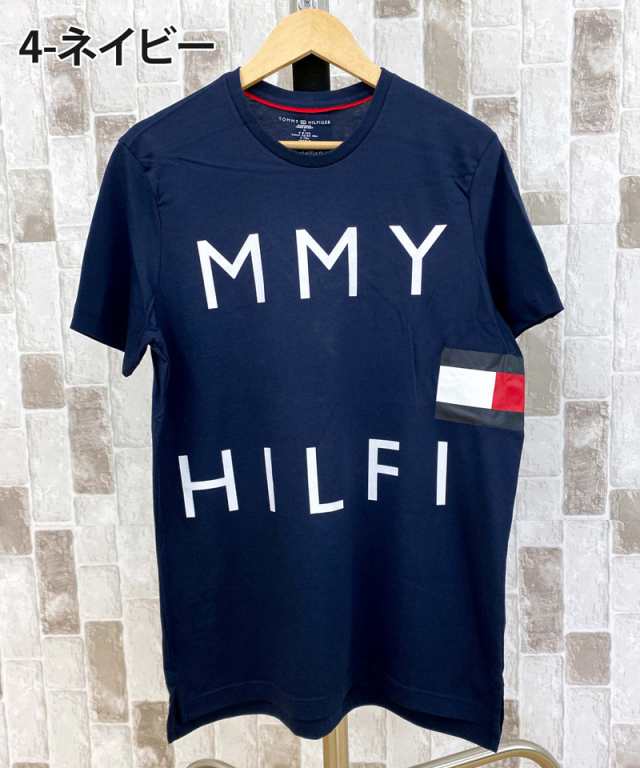 送料無料 TOMMY HILFIGER トミー ヒルフィガー ビッグロゴ クルー