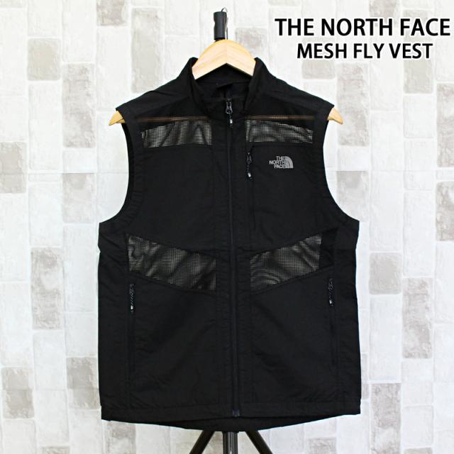 送料無料 THE NORTH FACE ザ ノースフェイス スタンドネック メッシュフライベスト M,S MESH FLY VEST ジレ ジレベスト アウトドア ブランド メンズ レディース NV5VQ01