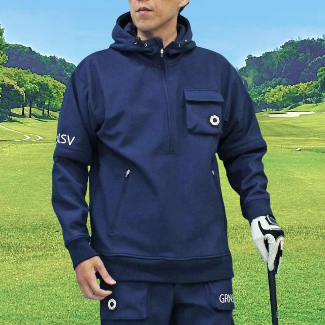 N~XXL ゴルフジャケット メンズ ゴルフウェア スニードジャック フード