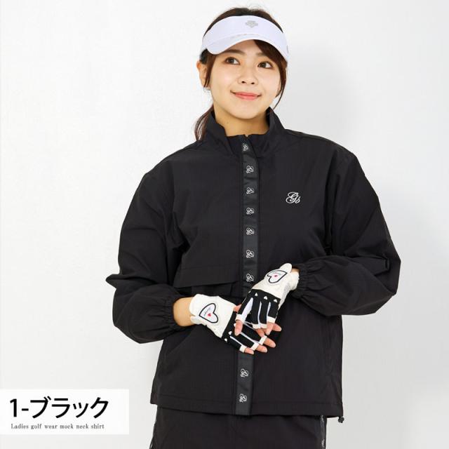 貨物輸送無料 新作 ゴルフ御召しもの レディース gs GOLF ゴルフ上衣 防風 アウター 上衣 ジップアップ 下唇立ちふさがる原料品 ロゴタイプ磁気テープ使い走り 格好のいい 可愛らしい 韓国系 秋冬 ブランド名