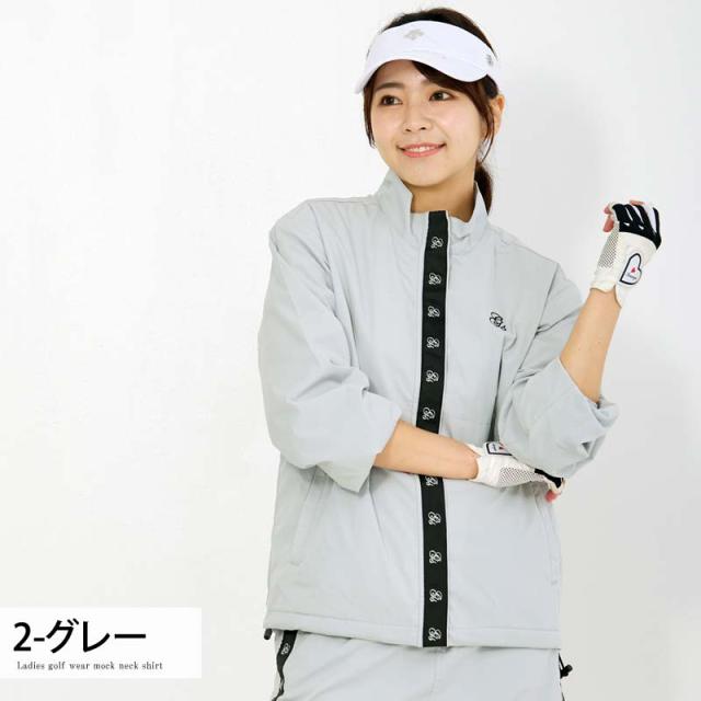 貨物輸送無料 新作 ゴルフ御召しもの レディース gs GOLF ゴルフ上衣 防風 アウター 上衣 ジップアップ 下唇立ちふさがる原料品 ロゴタイプ磁気テープ使い走り 格好のいい 可愛らしい 韓国系 秋冬 ブランド名