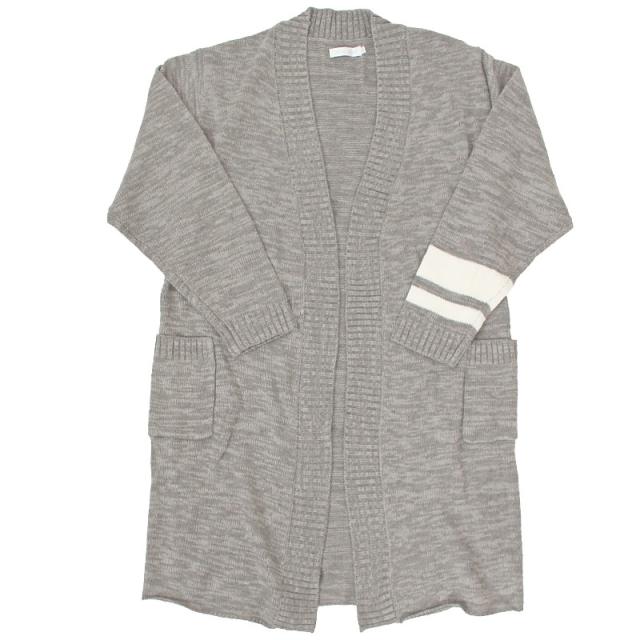 春新作 カーディガン メンズ ゆったりめ ざっくり 無地 袖ライン ロング丈 ニットカーディガン オーバーサイズ 送料無料 ロング丈カーデの通販はau Pay マーケット Topism メンズファッション