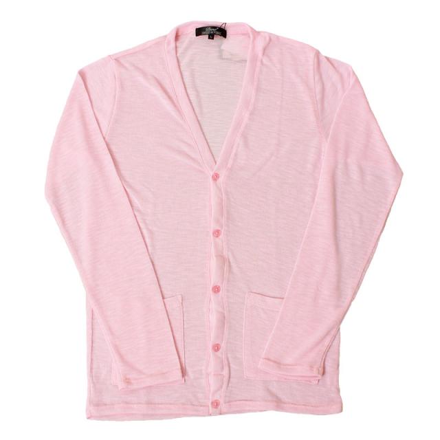 カーディガン メンズ サマーニット シースルー ボーダー 無地 薄手 春 夏 サーフ 春新作 送料無料 トップス ゆうパケの通販はau Pay マーケット Topism メンズファッション