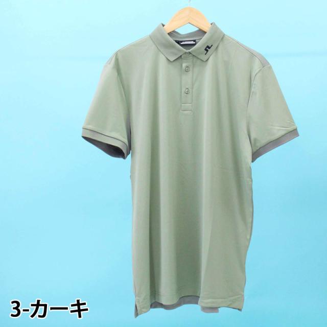 送料無料 Jリンドバーグ J.LINDEBERG ゴルフウェア メンズ ポロシャツ 半袖 UVカット 吸水速乾 バックブリッジ柄 襟ロゴ トップス 春夏 ゆうパケ_6