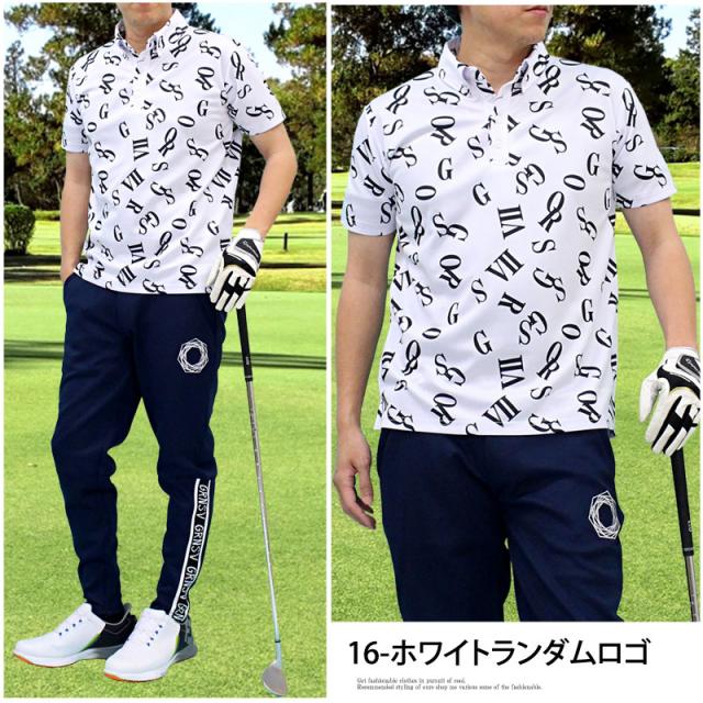 メンズゴルフシャツ トップイズム TopIsm ゴルフポロシャツ メンズ ゴルフウェア