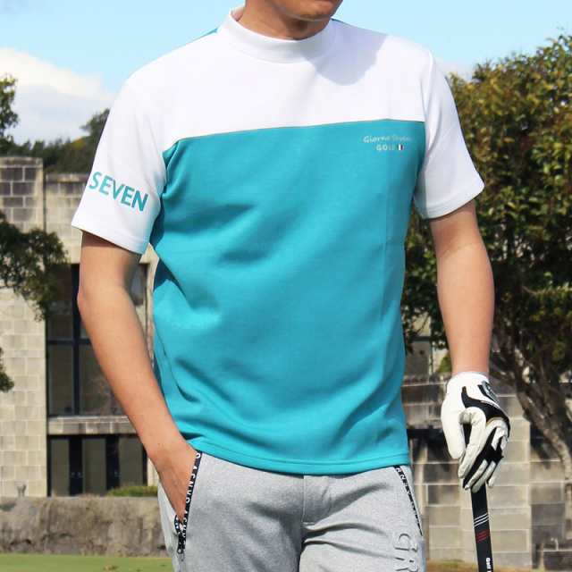 M~3XL 新作 送料無料 ゴルフ ハイネックシャツ メンズ 大きい