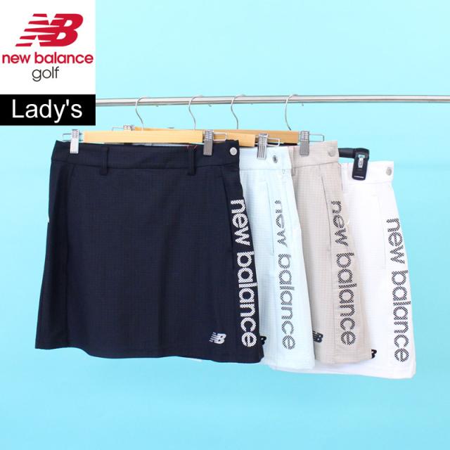 送料無料 New Balance GOLF ニューバランスゴルフ ゴルフウェア ゴルフスカート レディース ストレッチ ジャガードジャージー ブランド おしゃれ 春夏 ゆうパケ