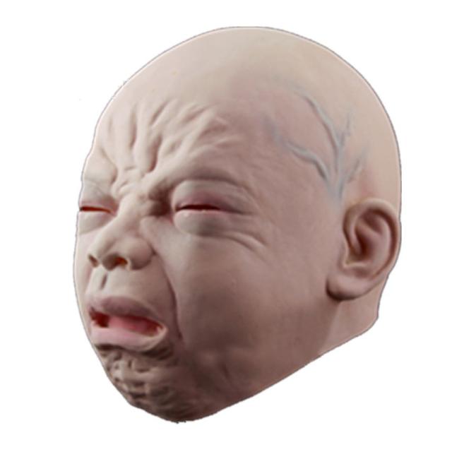 ものまねマスク 赤ちゃんマスク ラバーマスク なりきりマスク ベビーフェイスマスク リアル赤ちゃん 大人用 の通販はau Pay マーケット プラスナオ
