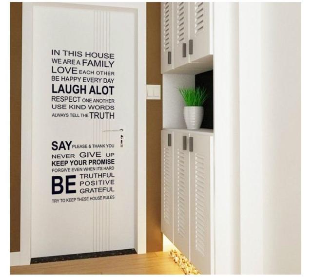 ウォールステッカー 壁紙シール 英語 英文 アルファベット おしゃれ シンプル ルームデコレーション ウォールの通販はau Pay マーケット プラスナオ