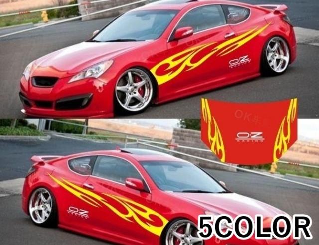 カーステッカー カッティングステッカー ボディステッカー 全車ステッカー ステッカーセット 両サイド ドア ラインデザイの通販はau Pay マーケット プラスナオ