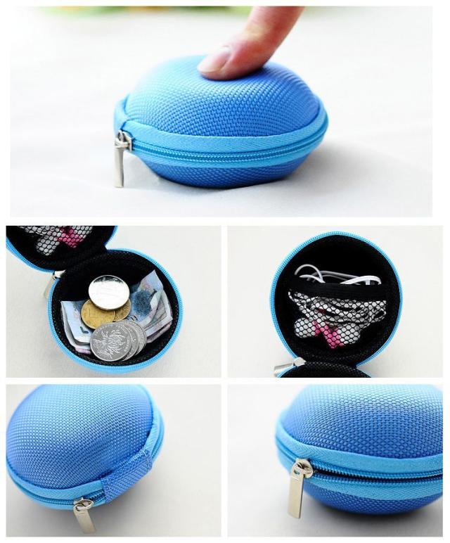 イヤホンケース イヤフォンケース コインケース 小物入れ 小銭入れ 充電コード入れ 収納用品 スマホアクセサの通販はau Pay マーケット プラスナオ