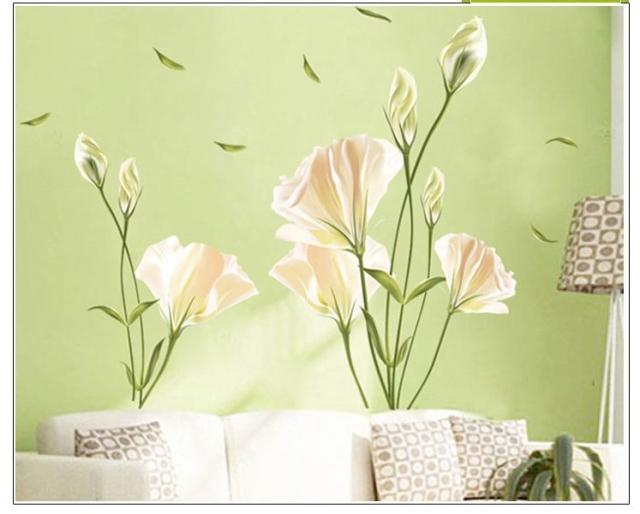 ウォールステッカー おしゃれ トイレ 子供部屋 リビング 客間 カフェ 壁紙 シール 花 シンプル かっこいい プレゼンの通販はau Pay マーケット プラスナオ