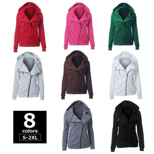完売御礼 ライダース型パーカー フード付ライダース フーディ ライダース ダブルライダース ジップパーカー レディース アウタの通販はau Pay マーケット プラスナオ