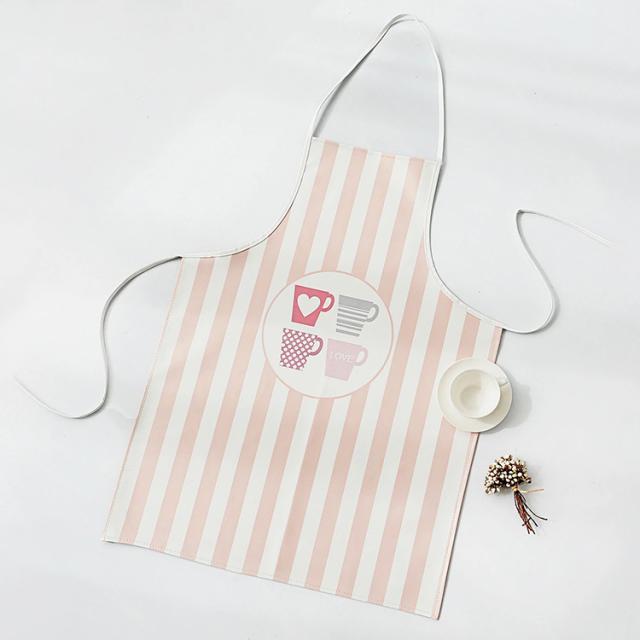エプロン カフェエプロン キッチン 日用品 イラスト ヒモタイプ バリエーション豊富 おしゃれ かわいい 家事 仕事の通販はau Pay マーケット プラスナオ