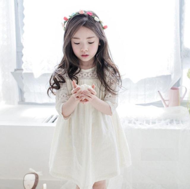 ワンピース ミニワンピース チュニック ミニドレス Aライン 子供服 こども服 七分袖 7分袖 五分袖 5分の通販はau Pay マーケット プラスナオ