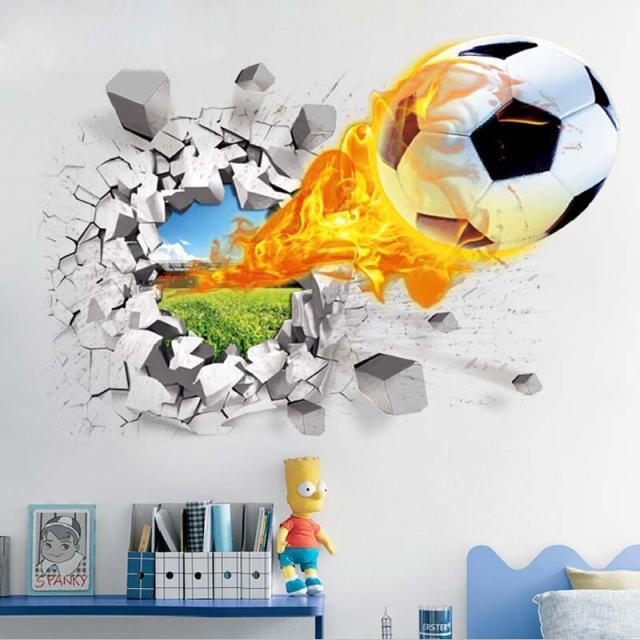 ウォールステッカー ステッカー インテリアシール Diy 3d サッカーボール 飛び出す インパクト ユニーク 子供部屋 部屋 の通販はau Pay マーケット プラスナオ