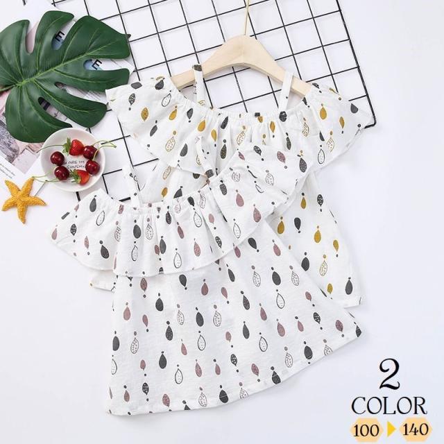 オフショルダーワンピース チュニックワンピース 子供服 キッズ服 オフショルダー オフショル ワンピース チュニック トップス の通販はau Pay マーケット プラスナオ