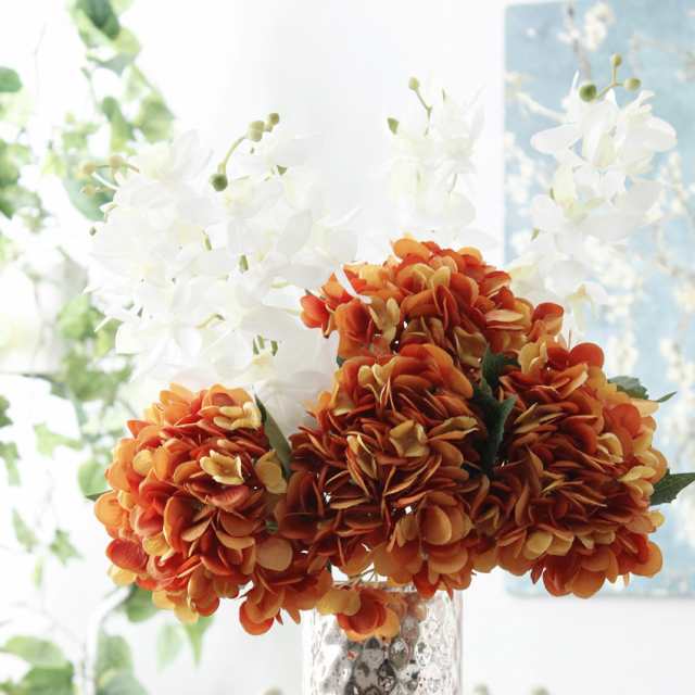 造花 インテリア アジサイ 紫陽花 花 フラワー 花飾り ブーケ
