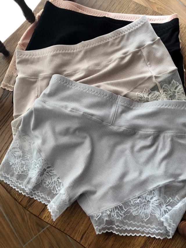 レディースショーツ ボクサーパンツ ボックスショーツ 単品 裾レース 花柄レース ボーイレッグショーツ パンティー リブ インナの通販はau Pay マーケット プラスナオ