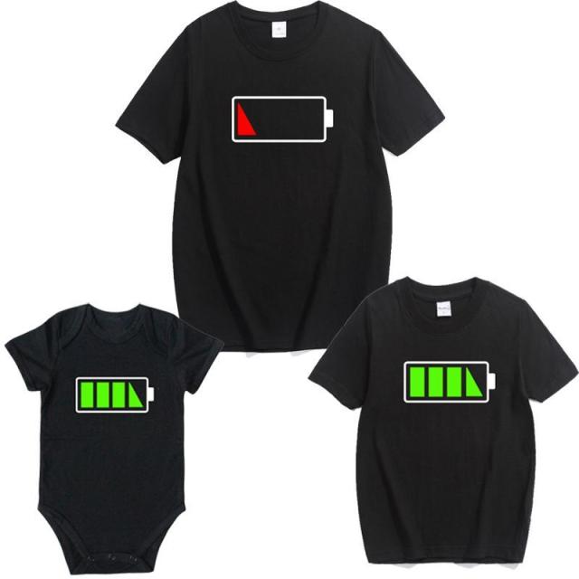 Tシャツ ロンパース 半袖 ラウンドネック 親子でお揃い 親子ペア トップス 男女兼用 ユニセックス 子供服 ベビー服 キッズ の通販はau Pay マーケット プラスナオ