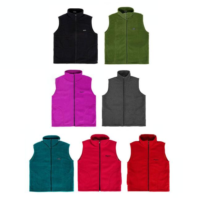 フリースベスト レディース トップス アウター 前あき ファスナー 無地 シンプル カラフル カジュアル スポーティ 暖かい ミの通販はau Pay マーケット プラスナオ