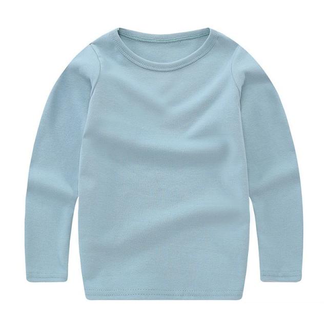 Tシャツ 長袖 ロンt ラウンドネック シンプル 無地 子供服 キッズ ジュニア トップス カットソー 単色 ソリッドカラー 着の通販はau Pay マーケット プラスナオ