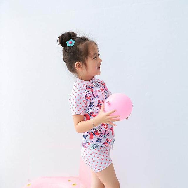 水着 セパレート 上下セット ラッシュガード 女の子 ガール 子供 キッズ ジュニア 可愛い おしゃれ スイムウェア ズボン 半の通販はau Pay マーケット プラスナオ