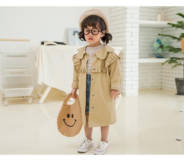 ハーフコート フリル ペタルカラー アウター 上着 子供服 キッズ ベビー かわいい 可愛い ガーリー ボタン シンプル 無地 の通販はau Pay マーケット プラスナオ