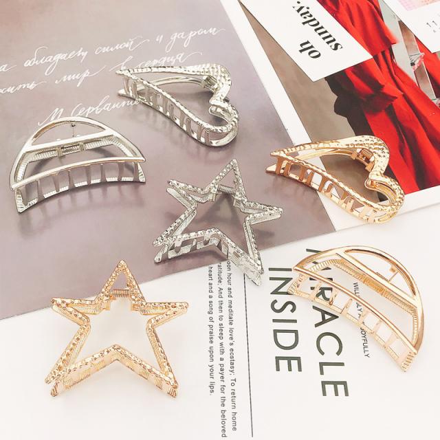 ヘアクリップ レディース ハート 星 シェル 幾何学 パンダ ネコ 髪飾り 髪留め アクセサリー ヘアアクセサリー 可愛い かわの通販はau Pay マーケット プラスナオ