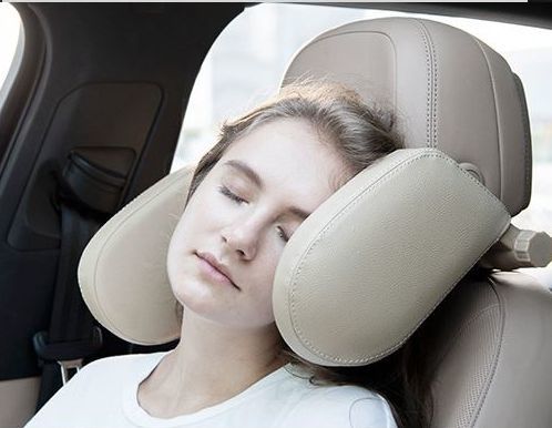 車用首枕 車用ヘッドレスト カーシート取り付け ネックピロー ネックパッド 首の支え 頭の支え 頭固定 頸椎サポート 360度回の通販はau Pay マーケット プラスナオ