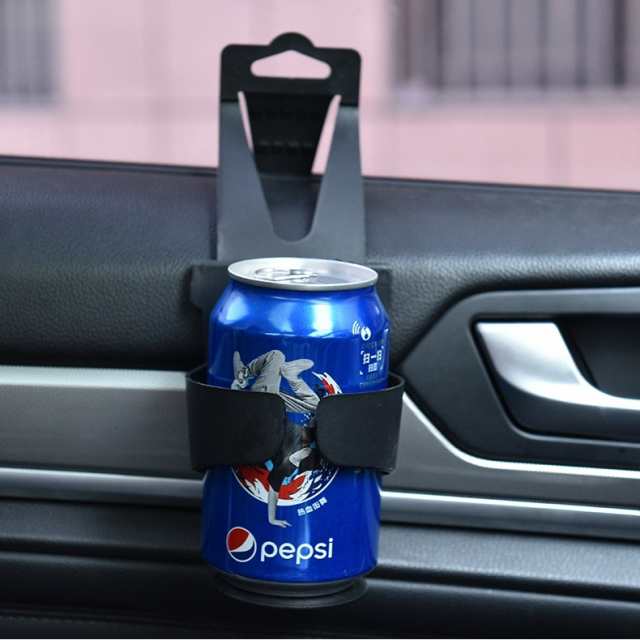 ドリンクホルダー 車内用 車載用 カーアクセサリー カー用品 おしゃれ かっこいい ペットボトル 缶 飲み物 収納 ブラックの通販はau Pay マーケット プラスナオ