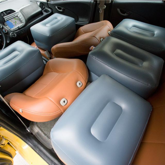 エアクッション エアークッション 車用品 カー用品 クッション スペースクッション 車中泊 ドライブ 足のばせる 後部座席 快適の通販はau Pay マーケット プラスナオ