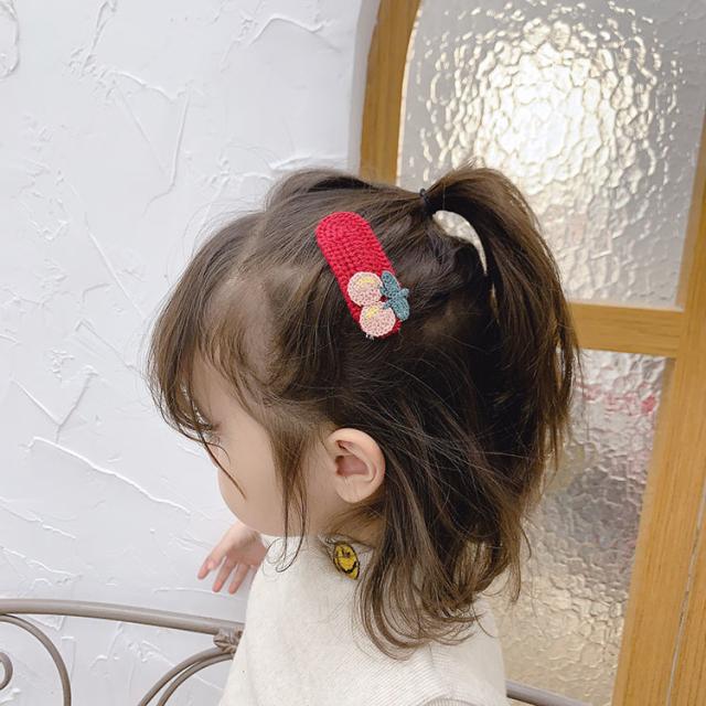 ヘアピン パッチ留め 髪留め 髪飾り ヘアアクセサリー 子供用 キッズ 女の子 女児 幼児 ファッション雑貨 ニット 編み物 可の通販はau Pay マーケット プラスナオ