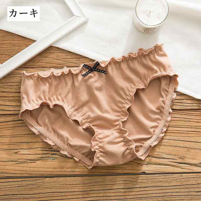 レディースショーツ スタンダードショーツ 単品 無地 リボン 普段使い 日常使い パンツ パンティー インナー 可愛い かわいいの通販はau Pay マーケット プラスナオ