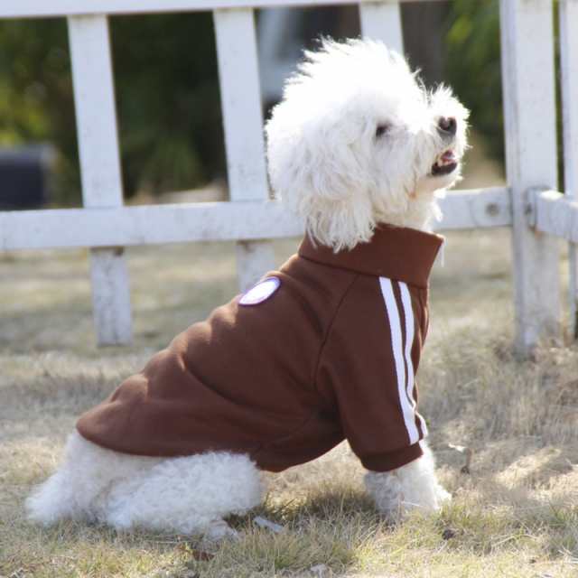 ジャージ ペット服 L 3xl 小型犬 中型犬 ペット用品 わんちゃん用 犬用品 ドッグウェア 袖あり ハイネック スポーティの通販はau Pay マーケット プラスナオ